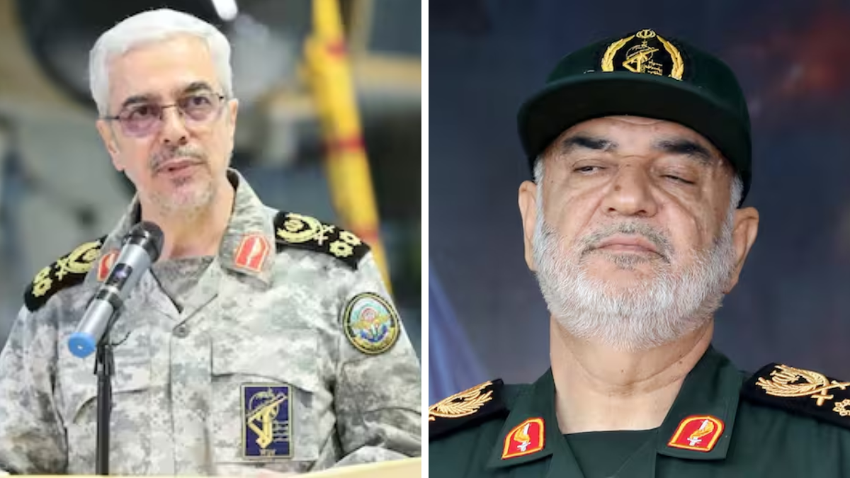 El general Mohamed Bagheri, jefe del Estado Mayor de las Fuerzas Armadas de Irán, y el general Hossein Salami, comandante de la Guardia Revolucionaria, fueron figuras clave en el ataque israelí.
