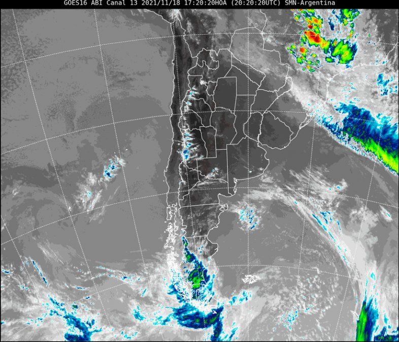Imagen satelital.