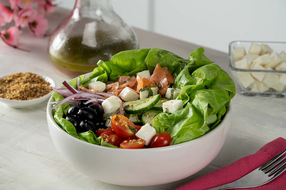 Cómo hacer ensalada mediterránea: una receta súper saludable&nbsp;