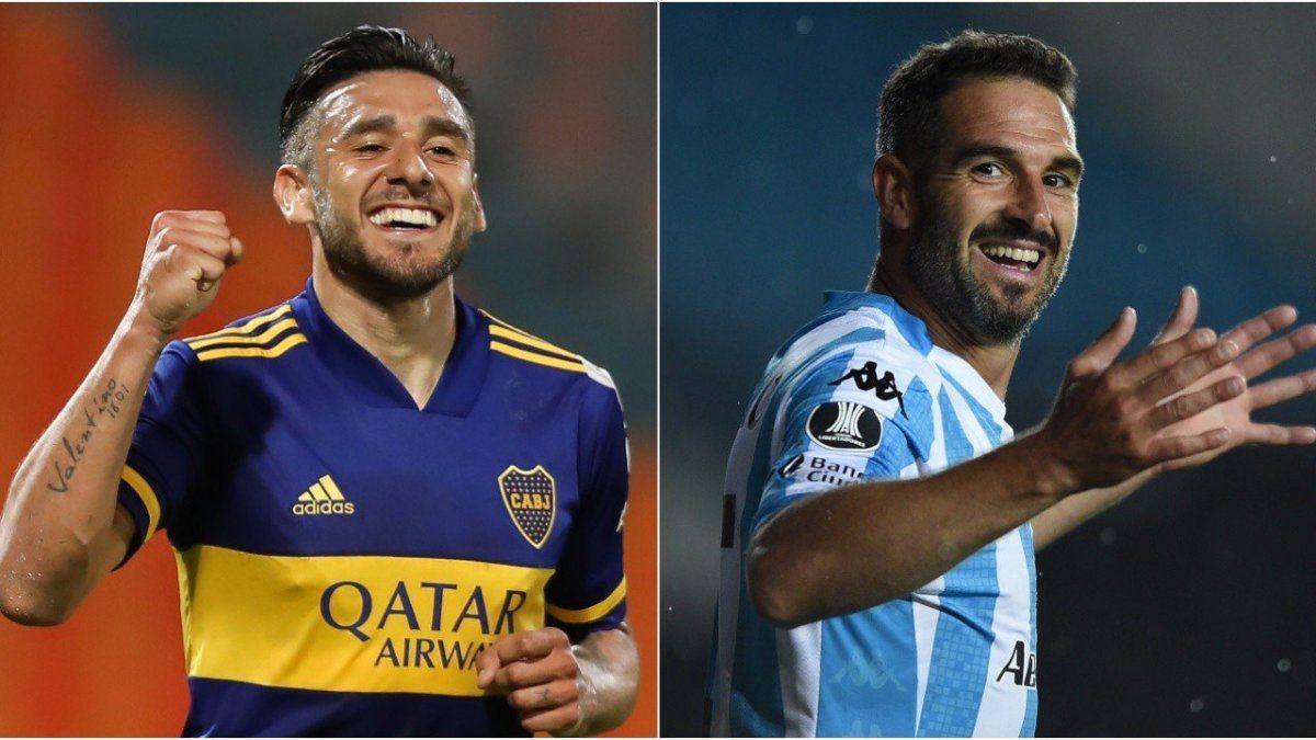 Boca visita este miércoles a Racing por los cuartos de final de la Copa Libertadores.