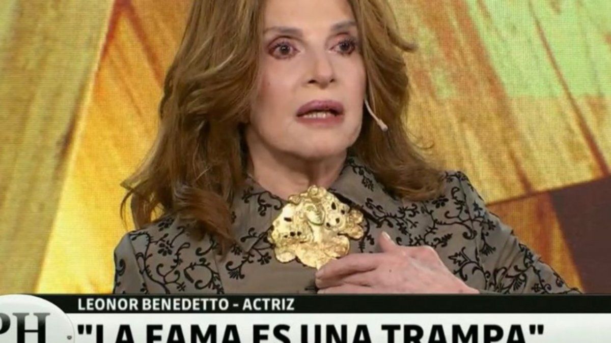 “La fama es una impostura que te pone en una prueba moral”, dijo Leonor Benedetto en PH: Podemos Hablar.