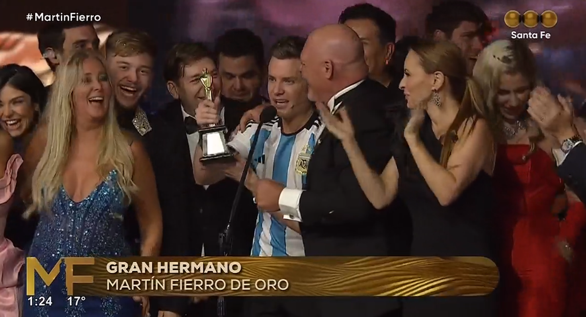 Gran Hermano se llevó el Martín Fierro de Oro.
