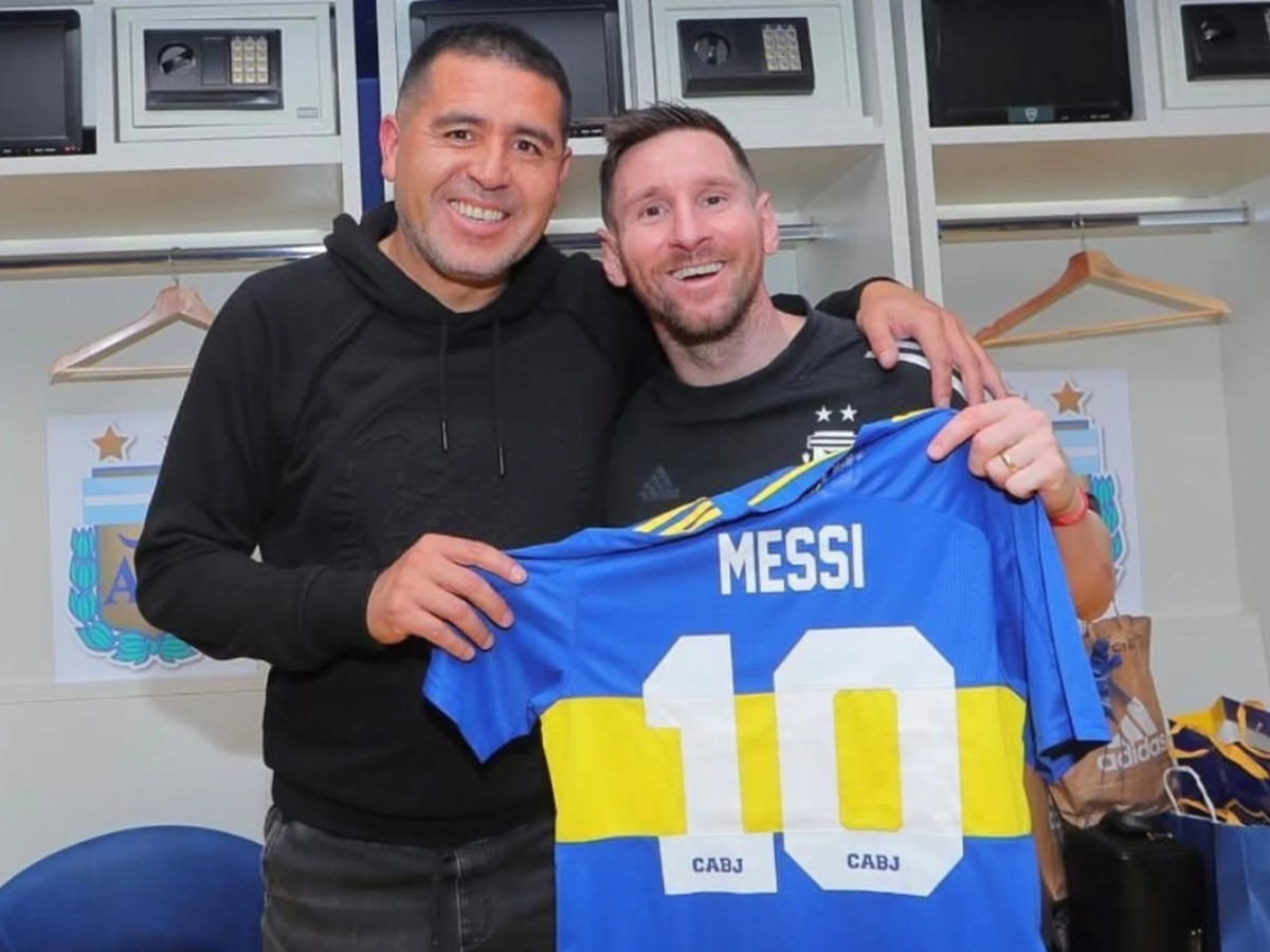 Despedida de Juan Román Riquelme con Lionel Messi: la buena noticia para los hinchas de Boca que se queden sin entradas.