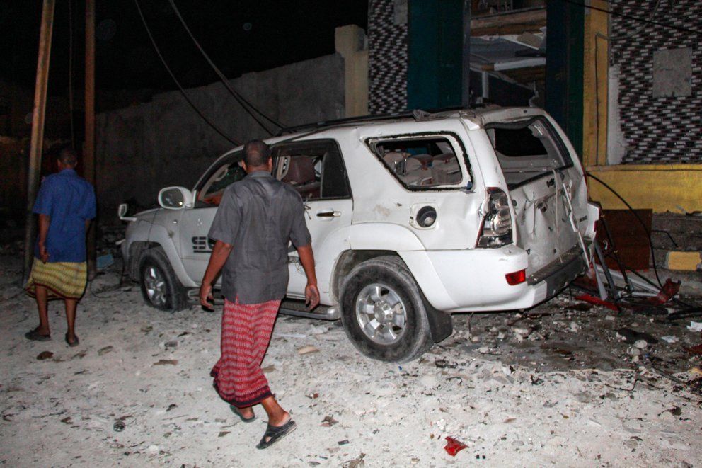 Autoridades remarcaron que la explosión provocó grandes daños en la zona.