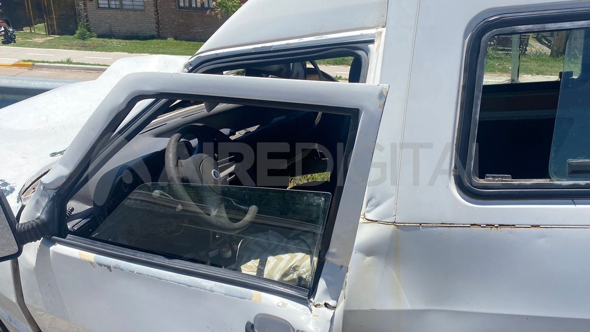 El accidente se produjo a la altura del kilómetro 4.8 de la Ruta N° 1.