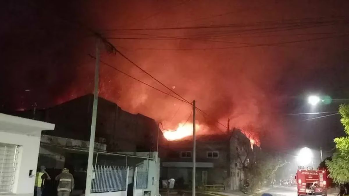 El incendio en la casa donde murió Nazareno Jara.