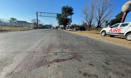 El lugar preciso del accidente en barrio Nuevo Horizonte, en el extremo norte de la ciudad de Santa Fe. El lugar preciso del accidente en barrio Nuevo Horizonte, en el extremo norte de la ciudad de Santa Fe.