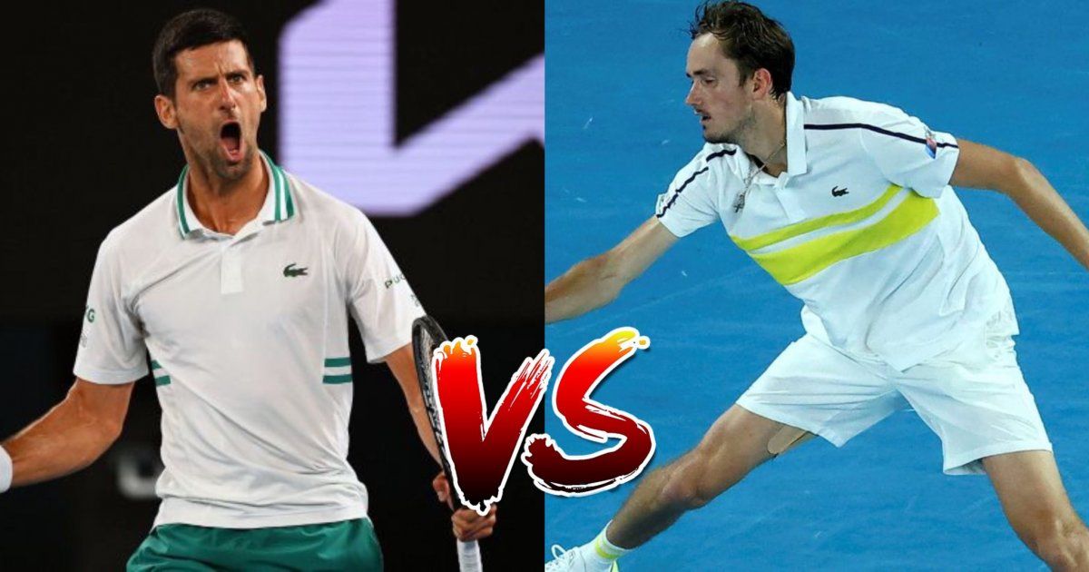 Djokovic y Medvedev se dirimirán el título en Melbourne a partir de las 05:30 de este domingo.