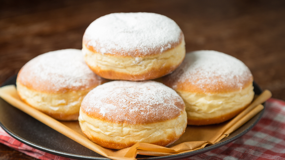 La receta para hacer berlinesas es muy simple. La receta para hacer berlinesas es muy simple.