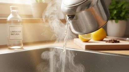 El truco definitivo de limpieza: por qué deberías verter agua hirviendo con limón en tus rejillas cada semana