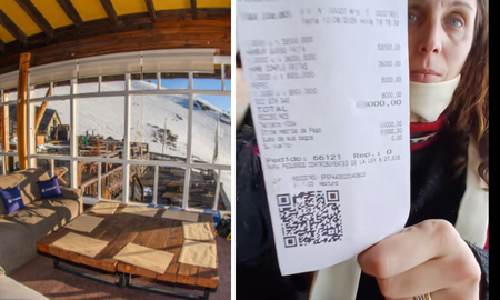 La pareja pidió dos hamburguesas con papas fritas y bebidas. Al mostrar el ticket en TikTok, el monto generó cientos de comentarios.