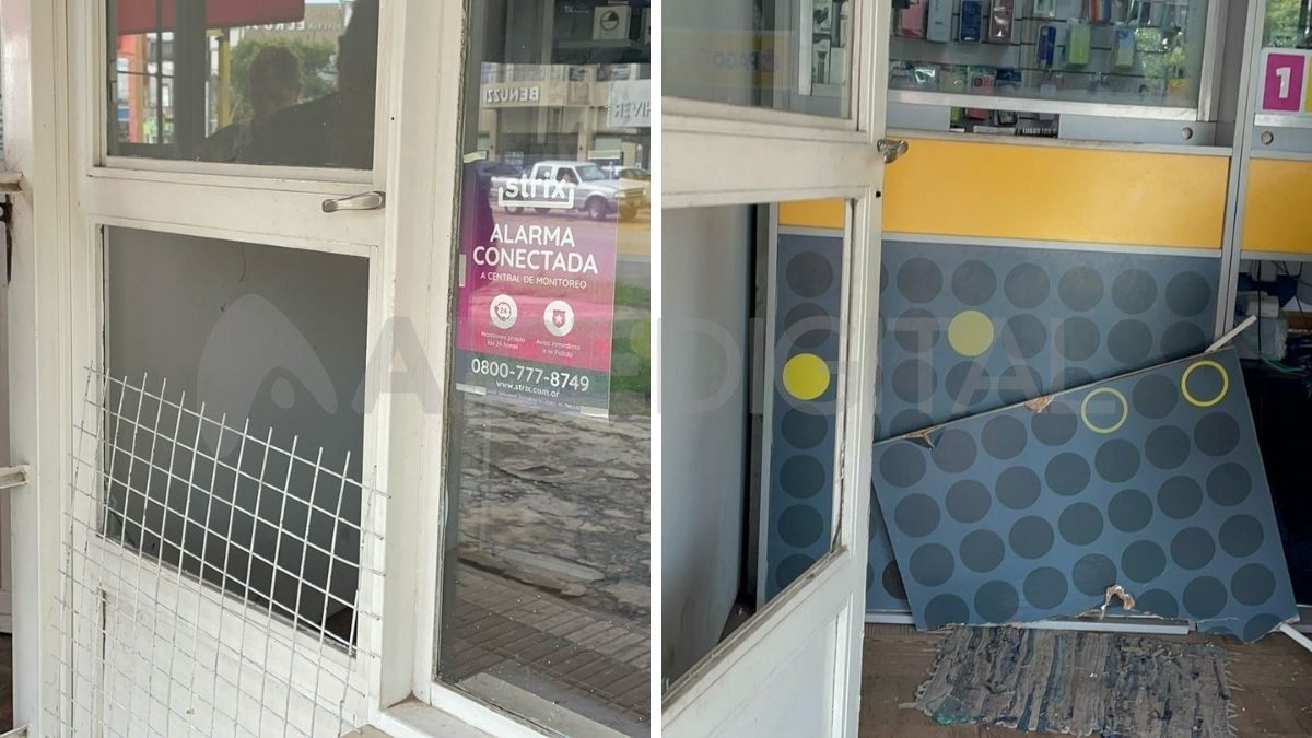 Inseguridad en Santa Fe: dos robos en dos negocios