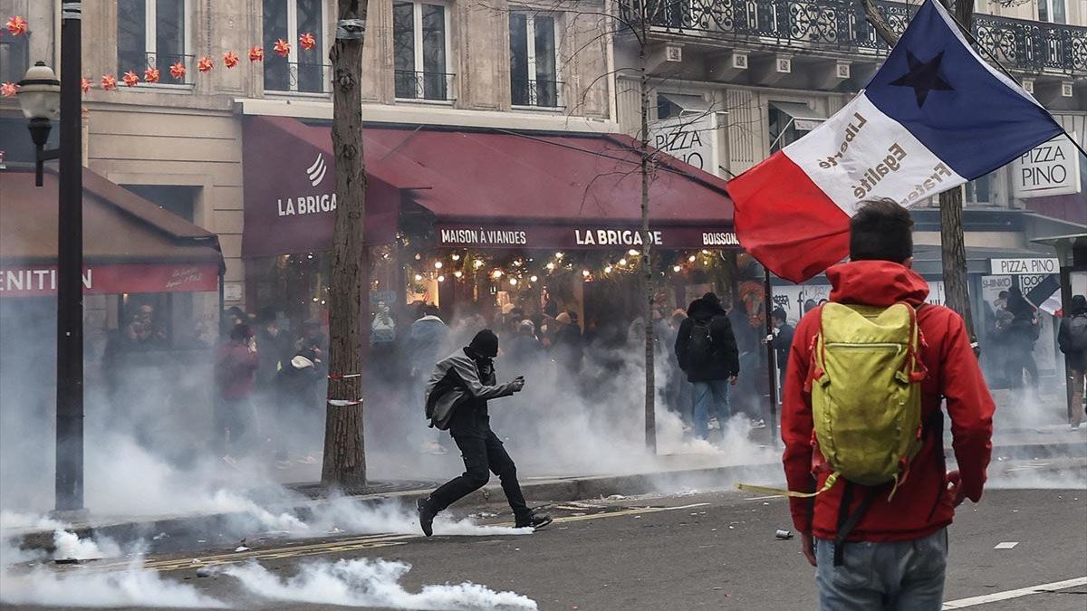 Francia vive días intensos con protestas por la reforma jubilatoria.