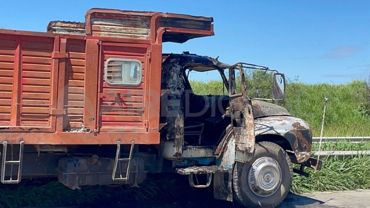 Tras el incendio, la cabina quedó inutilizada. Tras el incendio, la cabina quedó inutilizada.