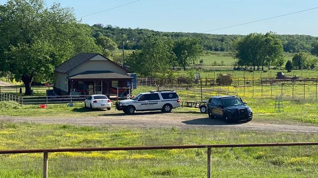 Autoridades de Oklahoma en propiedad de delincuente sexual.&nbsp;