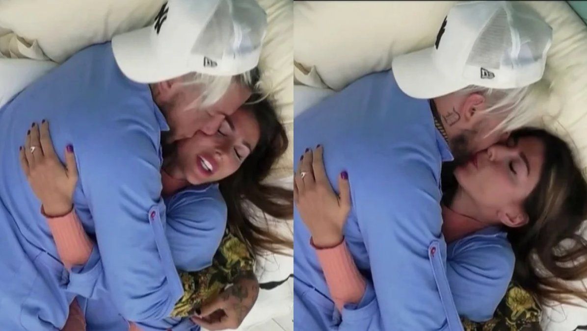 Majo Martino y Alex Caniggia compartieron cama y se besaron en El Hotel de los Famosos