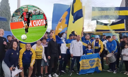Banderazo de Boca en Tres Arroyos Banderazo de Boca en Tres Arroyos
