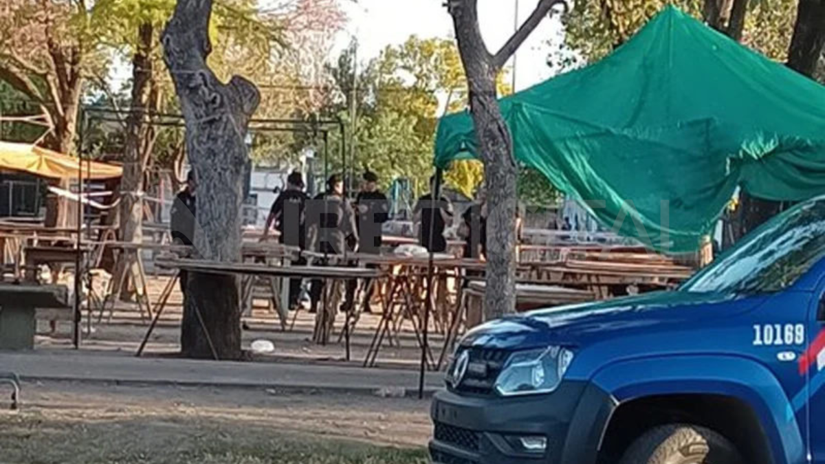 El crimen tuvo lugar en la feria de la plaza Homero Manzi