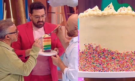 Paso a paso: Damián Betular reveló los secretos para hacer la torta arcoíris perfecta Paso a paso: Damián Betular reveló los secretos para hacer la torta arcoíris perfecta