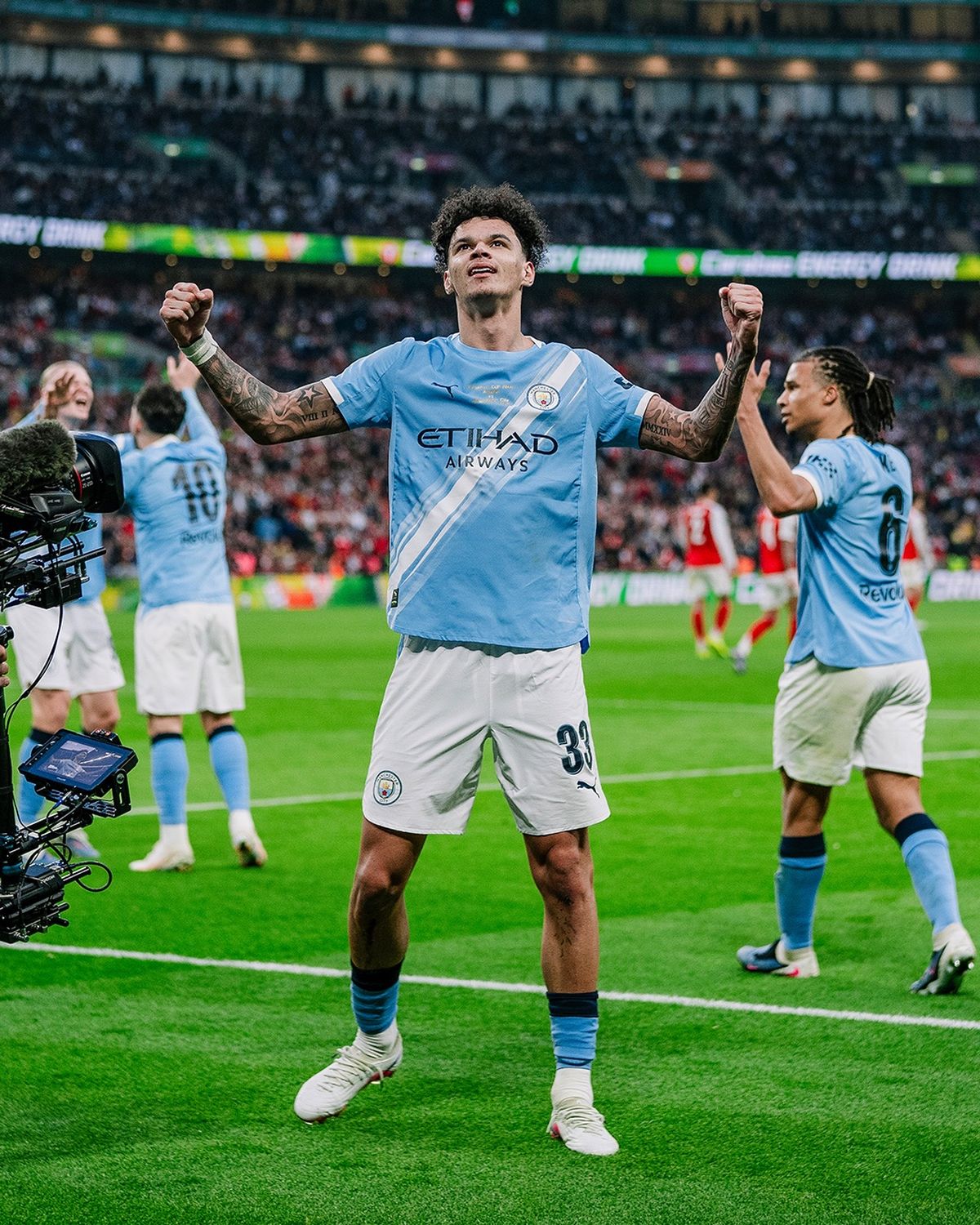 Nico O&rsquo;Reilly, el h&eacute;roe del Manchester City en Wembley.