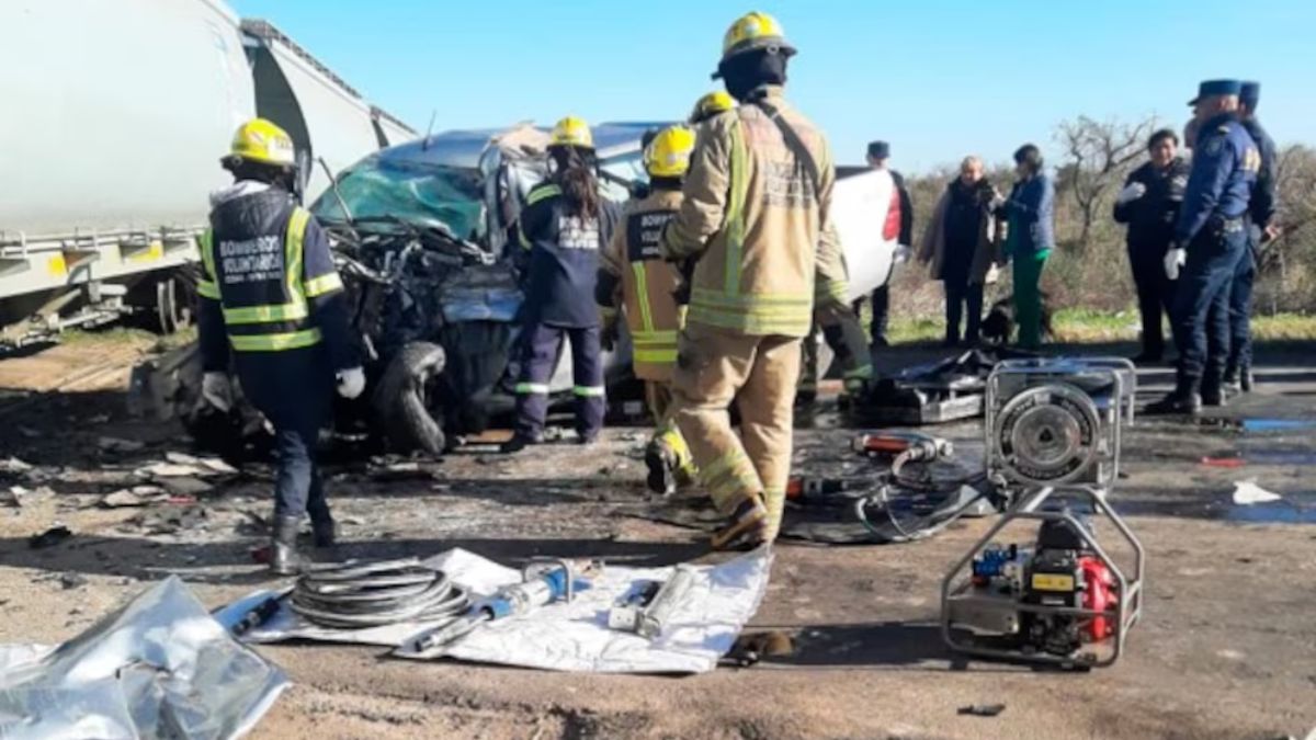 El accidente ocurrió el sábado en la localidad de Médanos
