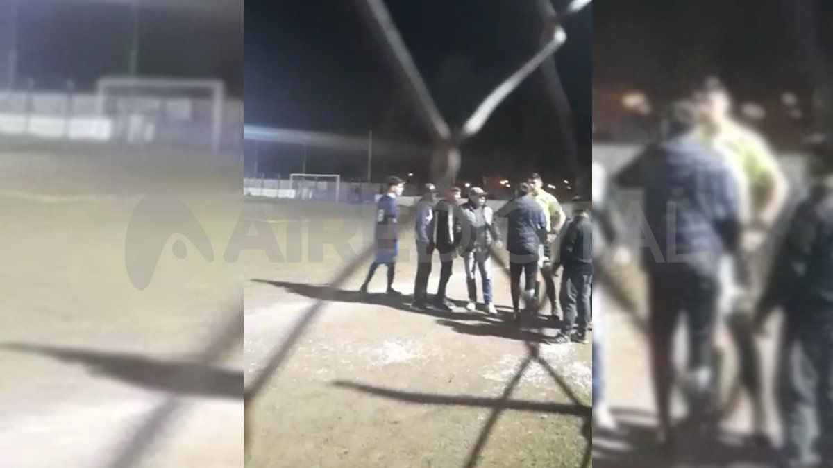 El Colegio de Árbitros confirmó la agresión al juez en la cancha de Atenas