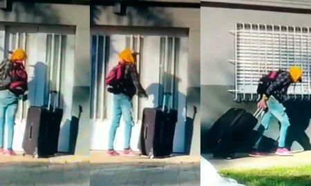 El insólito hecho ocurrió este jueves en horas del mediodía en inmediaciones de 9 de Julio y Juan del Campillo. El insólito hecho ocurrió este jueves en horas del mediodía en inmediaciones de 9 de Julio y Juan del Campillo.
