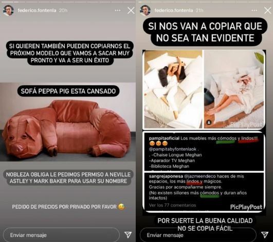 La China copió a Pampita, otra vez.