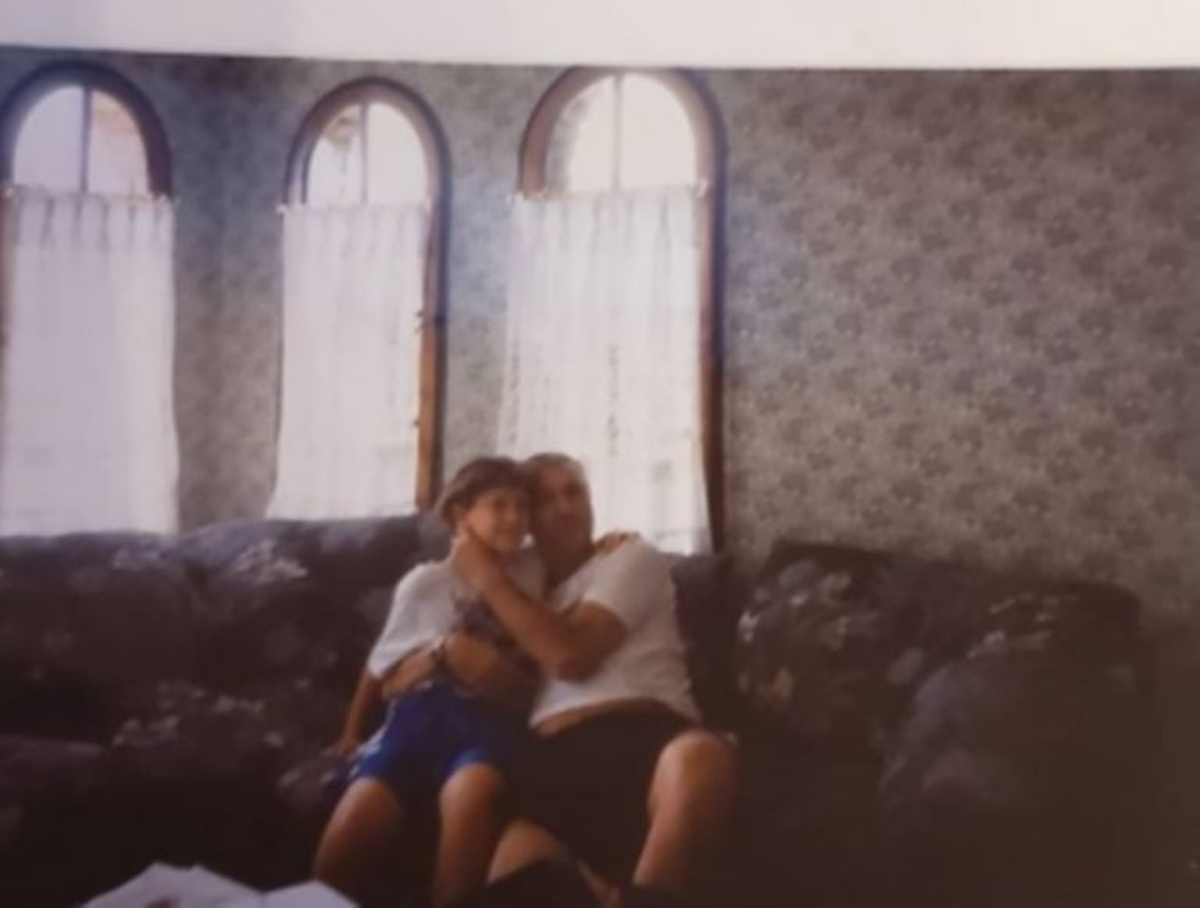 El dolor de Ivanna Viale a seis meses de la pérdida de su papá. 