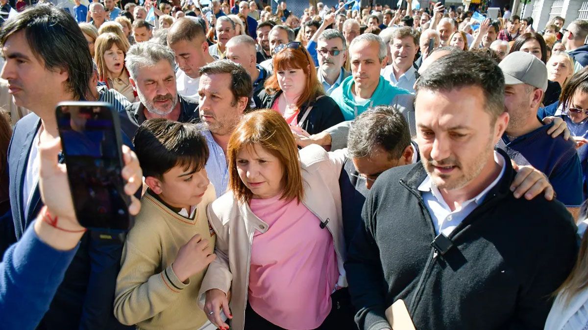 La precandidata presidencial de Juntos por el Cambio