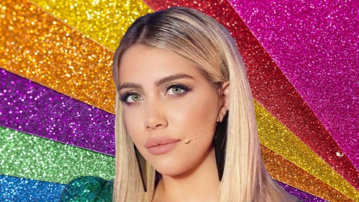 Wanda Nara se reunió en Milán con su familia y amigos. Compartió una seguidilla de videos y mostro que festejaron con un chapuzón en la piscina.