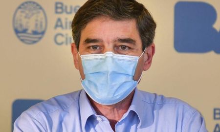 El ministro de Salud porteño ofreció la conferencia sanitaria diaria y se refirió al pasaporte sanitario. El ministro de Salud porteño ofreció la conferencia sanitaria diaria y se refirió al pasaporte sanitario.