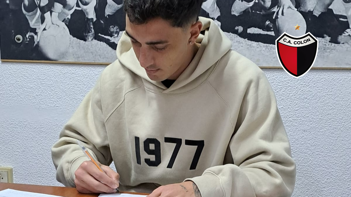 Colón le dio la bienvenida a su flamante refuerzo: Firmó hasta diciembre del 2025