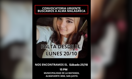 Tiene 15 años y está desaparecida desde el pasado 20 de octubre en Laferrere. Tiene 15 años y está desaparecida desde el pasado 20 de octubre en Laferrere.