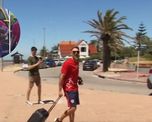 Con un Kily González distendido, Unión llegó a Uruguay para jugar la Serie Río de La Plata 2025 Con un Kily González distendido, Unión llegó a Uruguay para jugar la Serie Río de La Plata 2025
