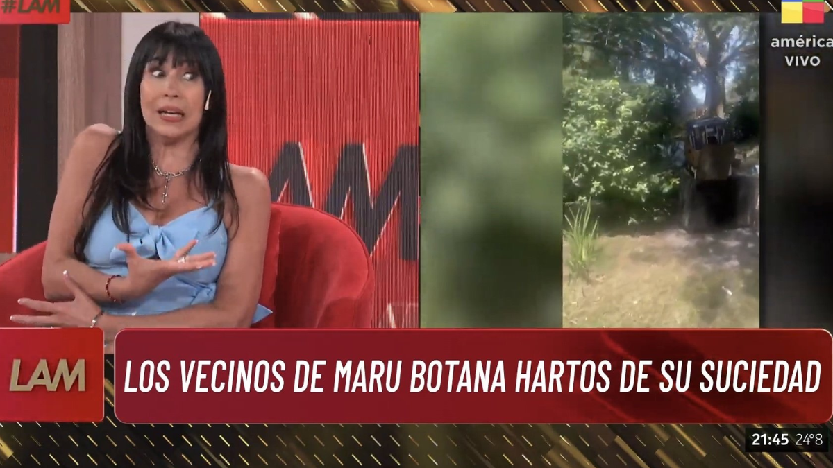 Los vecinos de Maru Botana la odian. Los vecinos de Maru Botana la odian.
