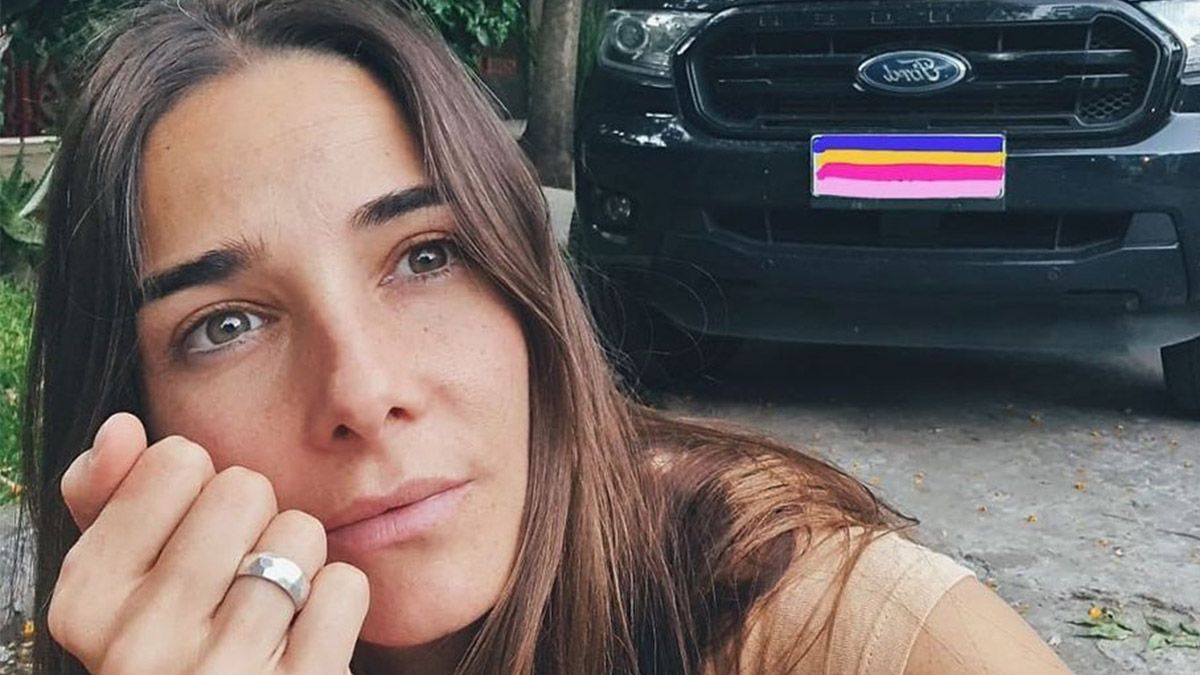 Juana Viale siempre muestra su lado motoquero.&nbsp;