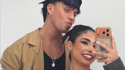 El picante ida y vuelta entre Daniela Celis y Nick Sicaro que confirmó su romance