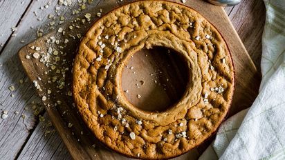 Receta de torta de pera y avena sin azúcar: una opción saludable y fácil de hacer
