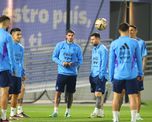 El equipo de AIRE en Qatar estuvo presente este jueves en el entrenamiento de la Selección Argentina. El equipo de AIRE en Qatar estuvo presente este jueves en el entrenamiento de la Selección Argentina.