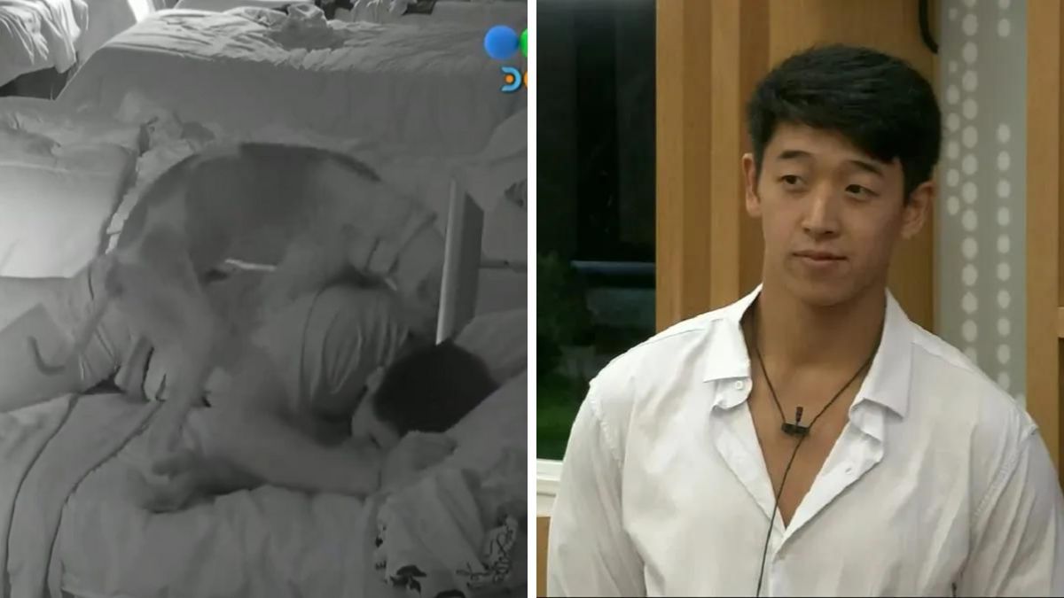 Entró Arturo a Gran Hermano y se pasó de cariñoso con Martín Ku.