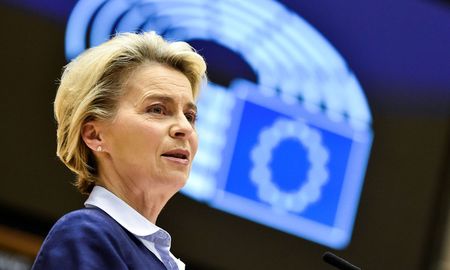 Lo anunció la presidenta de la Comisión Europea, Ursula von der Leyen Lo anunció la presidenta de la Comisión Europea, Ursula von der Leyen