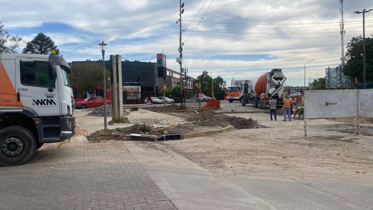 Obras en Avenida J.J. Paso: con un avance del 85% se espera la llegada de un material clave para continuar