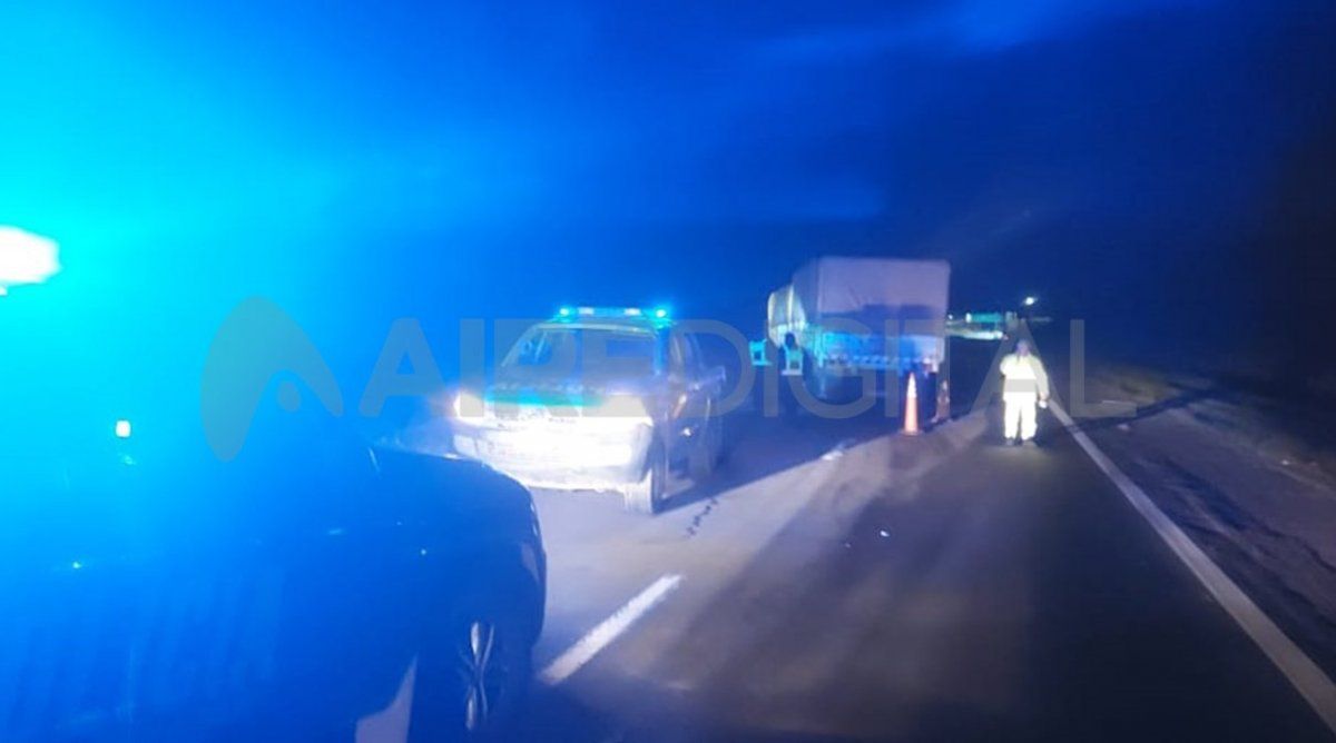 Los camiones chocaron en la Autopista Rosario - Santa Fe a la altura de Arocena.&nbsp;