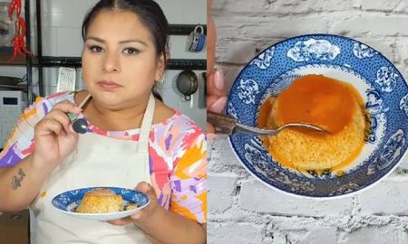 Flan de dulce de leche, by Elba Rodríguez. Flan de dulce de leche, by Elba Rodríguez.