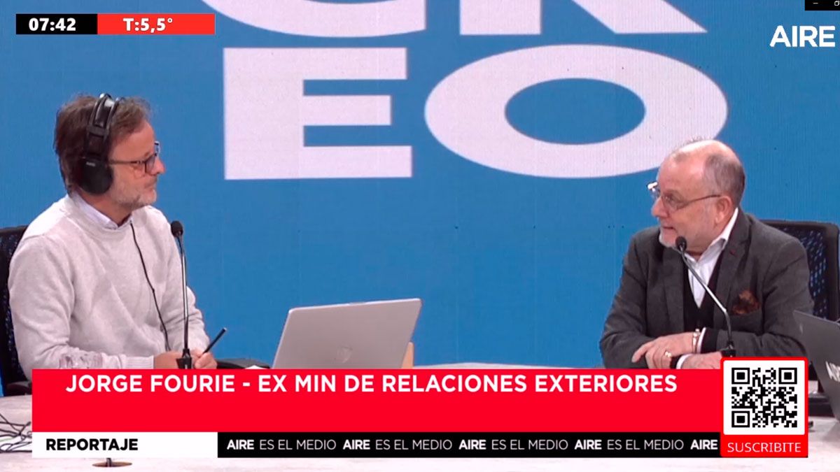 Según Jorge Faurie, el gobierno de Mauricio Macri no supo comunicar el estado en que recibió el país. El excanciller dijo que la deuda con el FMI se contrajo para pagar la deuda recibida de la gestión anterior.