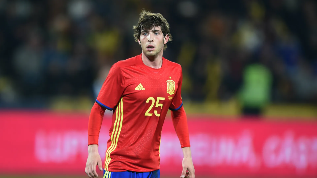 Sergi Roberto se rindió a los pies de Messi, previo a la final entre Argentina y España.