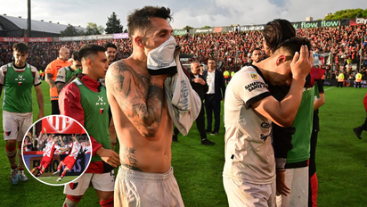 Llegó como una figura de renombre a Unión y festejó el descenso de Colón