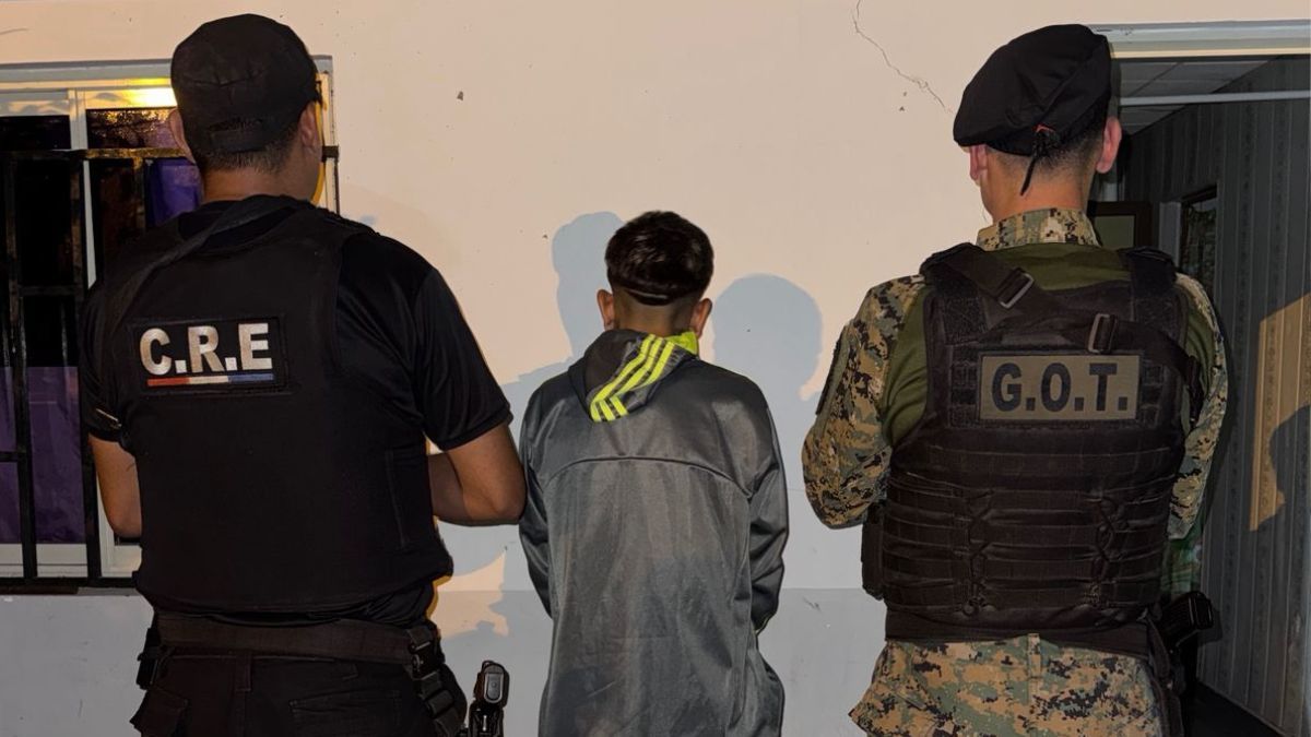 Aprehendieron a A.R. de 18 años
