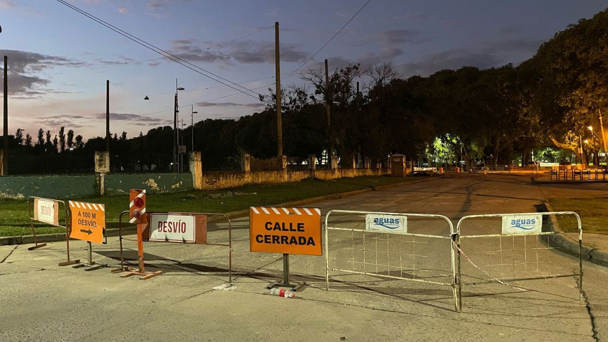 El tránsito permanecerá interrumpido en Laprida al 4900
